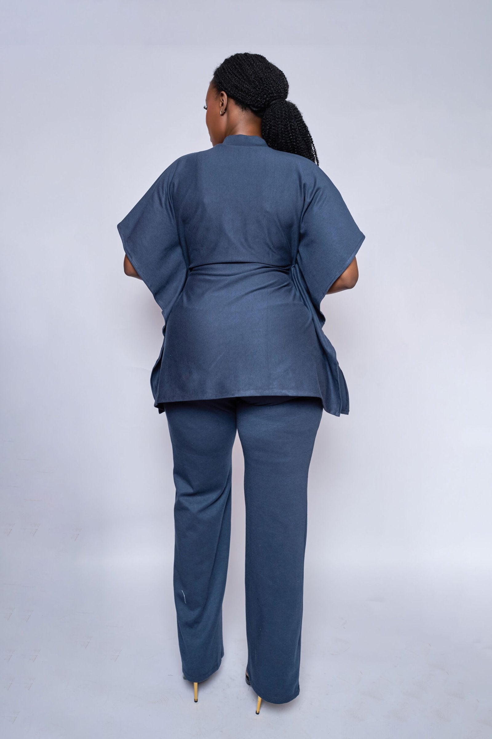 Sheila Set - Navy Blue