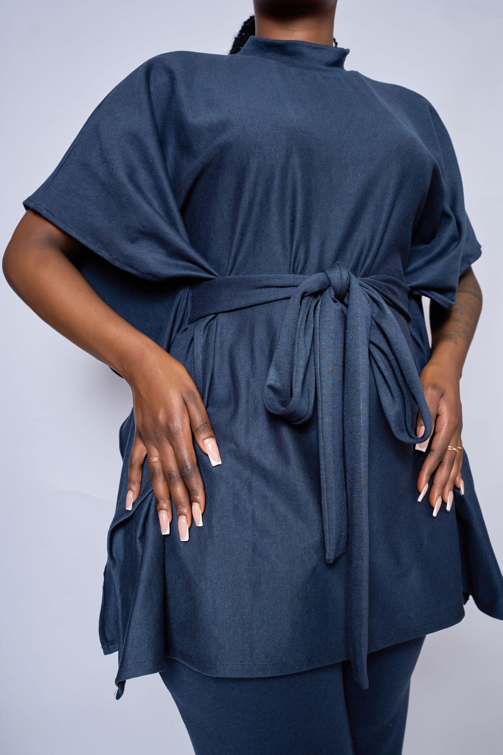 Sheila Set - Navy Blue