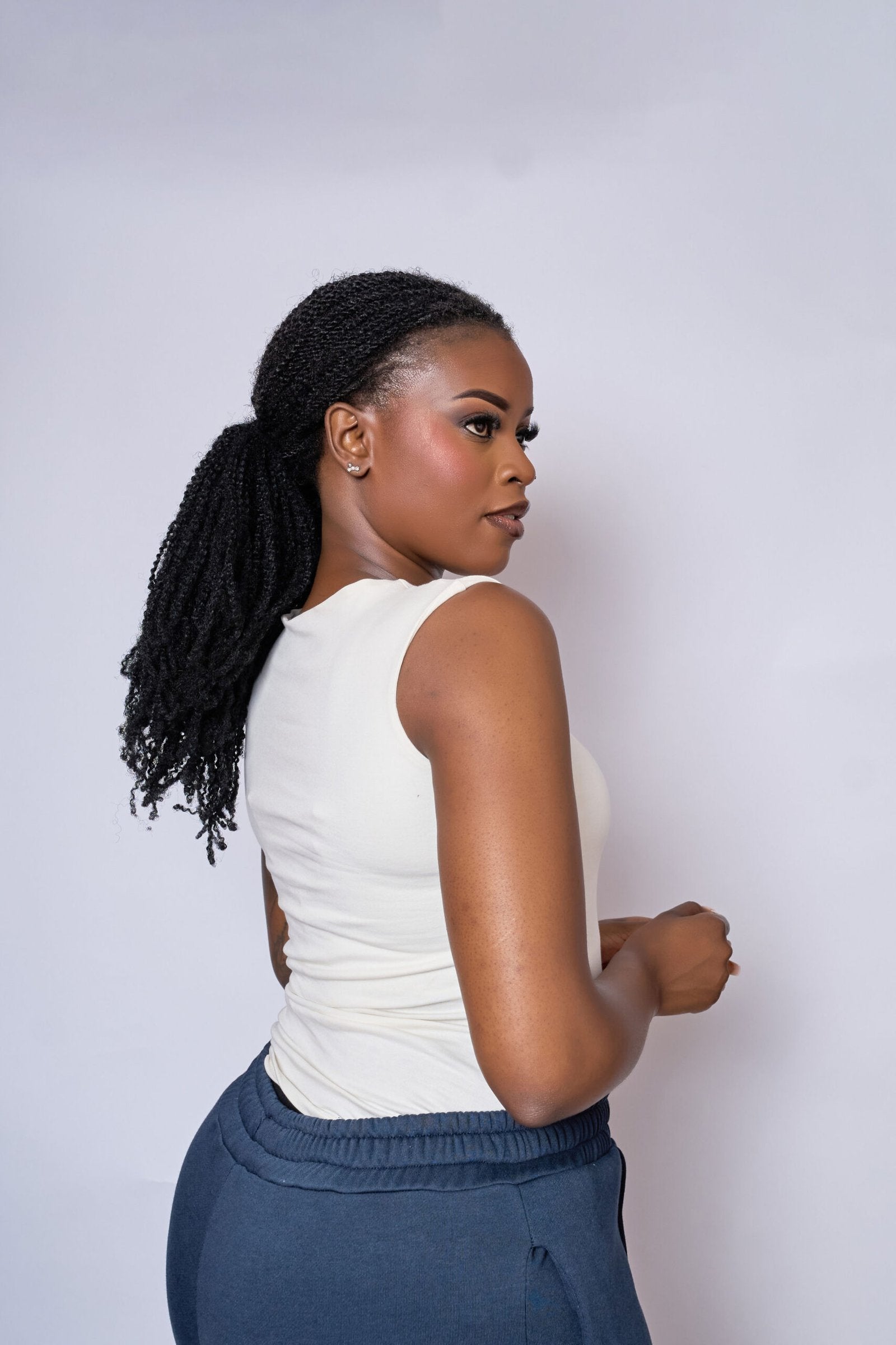 Sleeveless Top - White