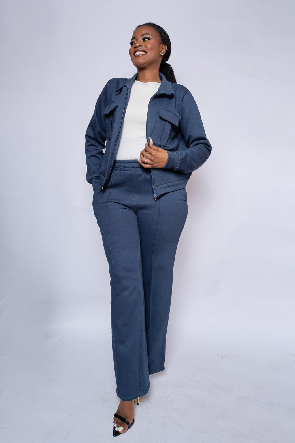Jacky Set - Navy Blue