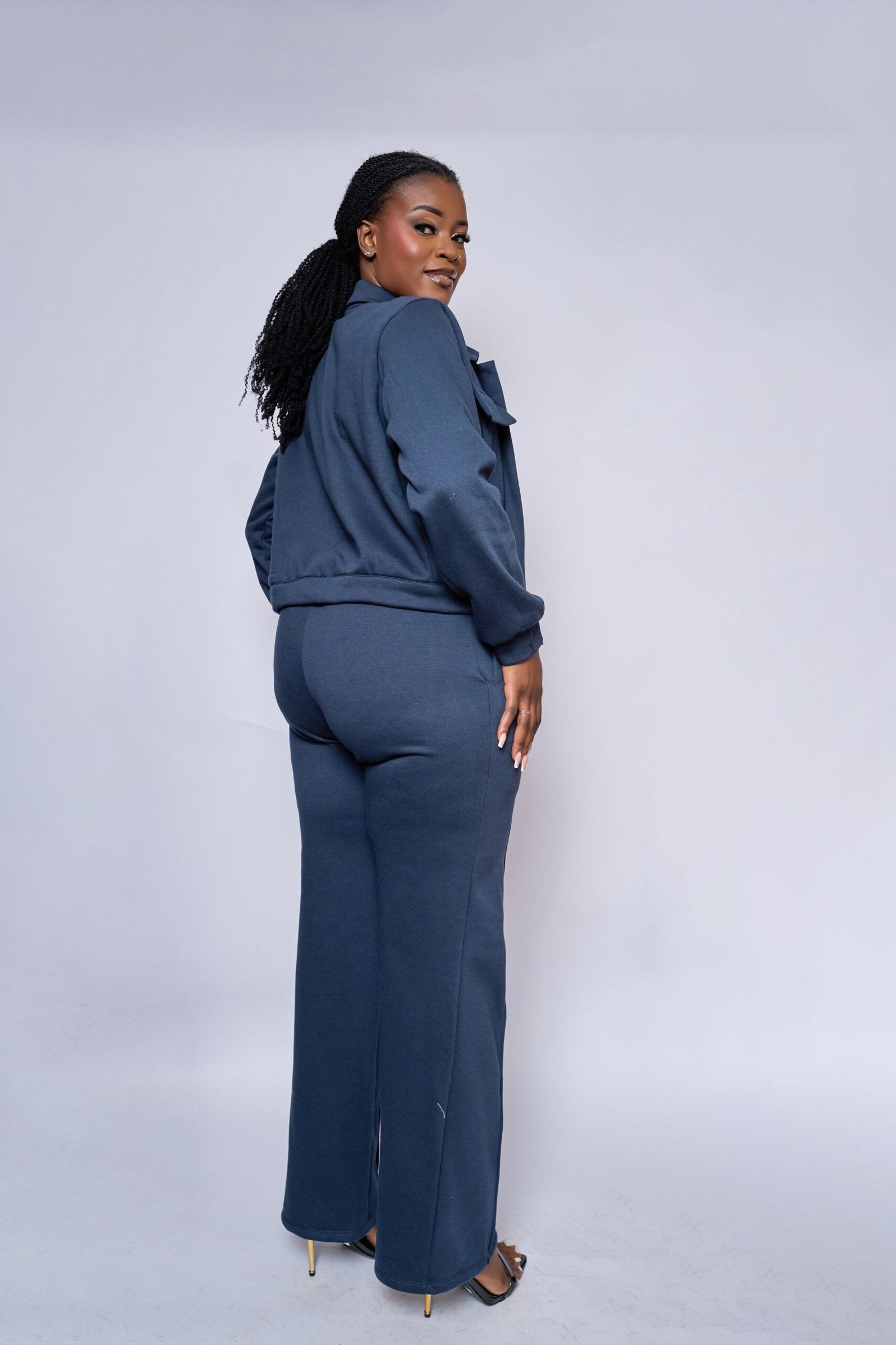 Jacky Set - Navy Blue