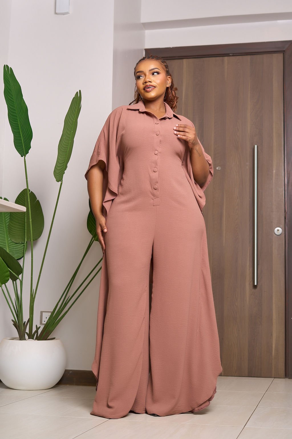 Nila Jumpsuit - Nude