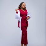 Issabela Suit - Maroon