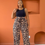 Palazzo - Brown Print