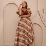 Angie Midaxi - Brown Print