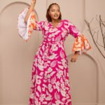 Rose Maxi- Pink/Orange