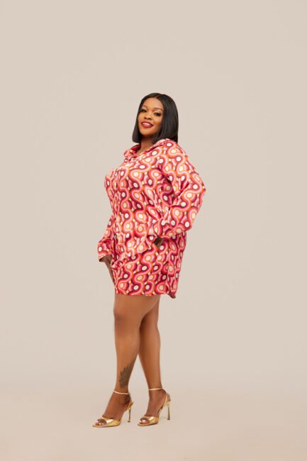 Shorts Set - Pink Print