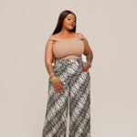 Palazzo Pants - Black Print