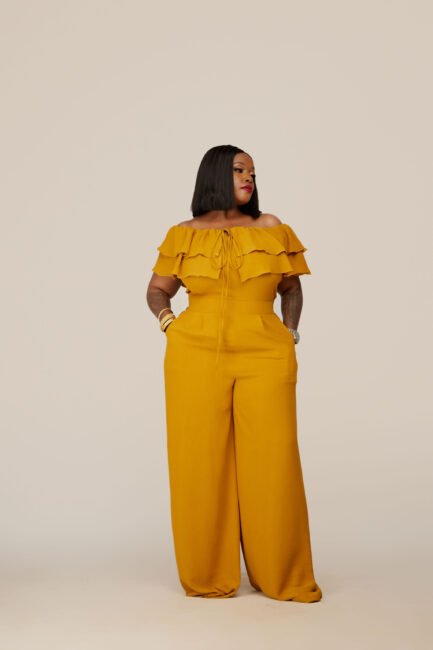 Ndela Jumpsuit - Mustard
