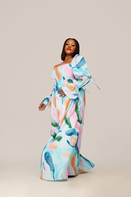 Nina Maxi - Blue Print