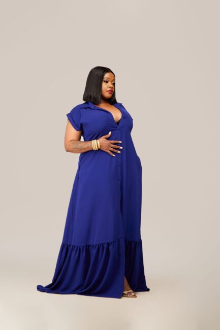 Nisha Maxi - Royal Blue