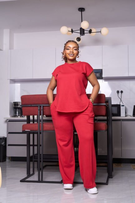 The Power Lounge Set - Classic Red