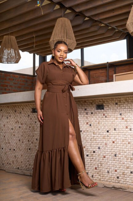 Nisha Maxi - Expresso Brown