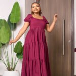 Serah Maxi Dress - Maroon