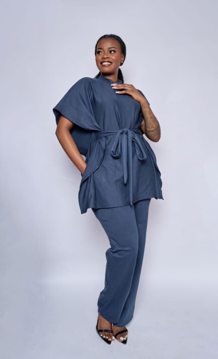Sheila Set - Navy Blue