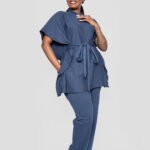 Sheila Set - Navy Blue