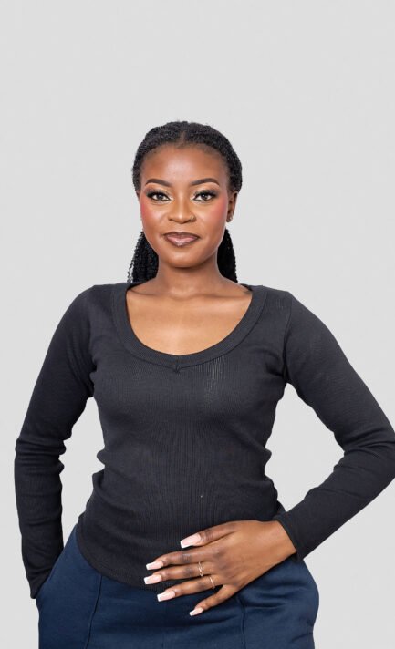 Ribbed Long Sleeve Top